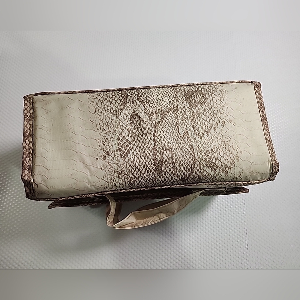 Joy Mangano Better Beauty Case Large Python Organ… - image 4